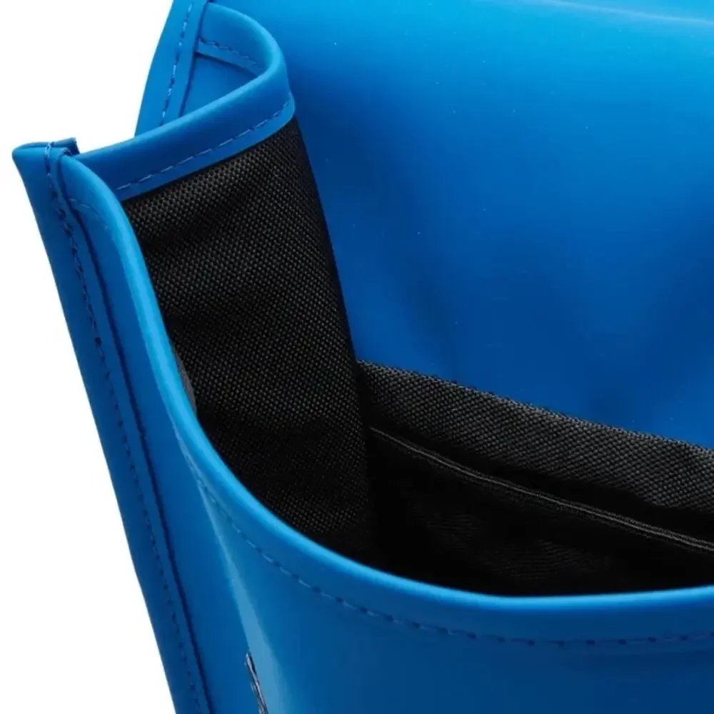 NWT RAINS Waterproof Unisex Backpack in Waves (Blue) color
